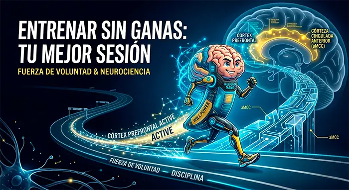 Por qué entrenar sin ganas es tu mejor sesión de la semana